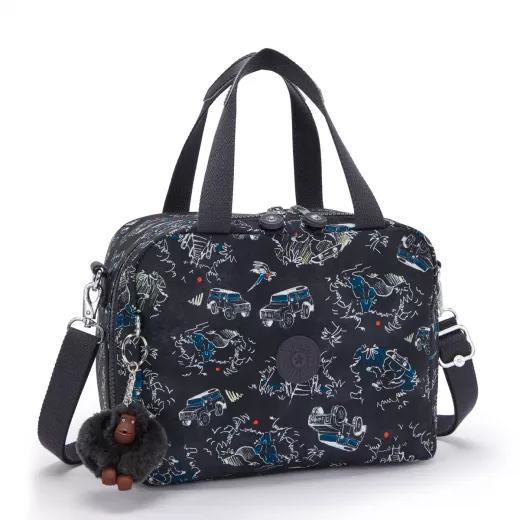 Kipling Miyo Garden Clouds Large Lunch Bag with Trolley Sleeve 13.5 x 25 x 20 cm - Kipling - Image 5