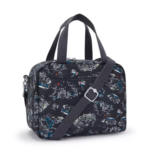 Kipling Miyo Garden Clouds Large Lunch Bag with Trolley Sleeve 13.5 x 25 x 20 cm - Kipling - Image 3