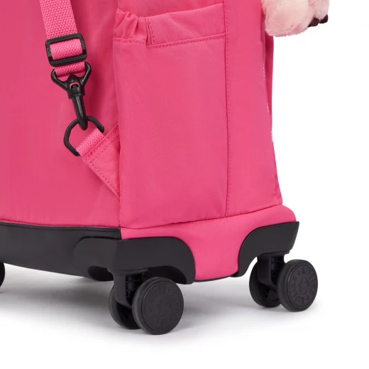 Kipling Large New Zea Happy Pink C Large Wheeled Backpack - Kipling - Image 4