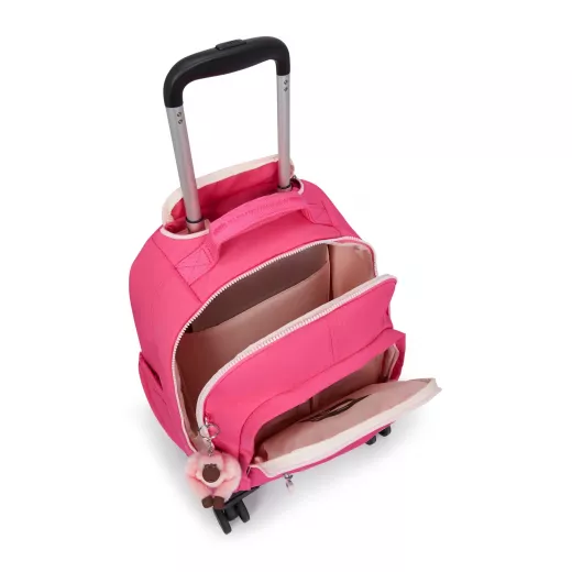 Kipling Large New Zea Happy Pink C Large Wheeled Backpack - Kipling - Image 2
