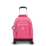 Kipling Large New Zea Happy Pink C Large Wheeled Backpack - Kipling