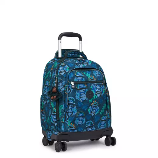 Kipling Large wheeled backpack (with laptop protection) Unisex Blue Monkey Fun New Zea - Kipling - Image 2