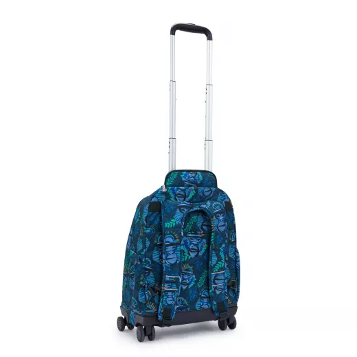 Kipling Large wheeled backpack (with laptop protection) Unisex Blue Monkey Fun New Zea - Kipling - Image 4
