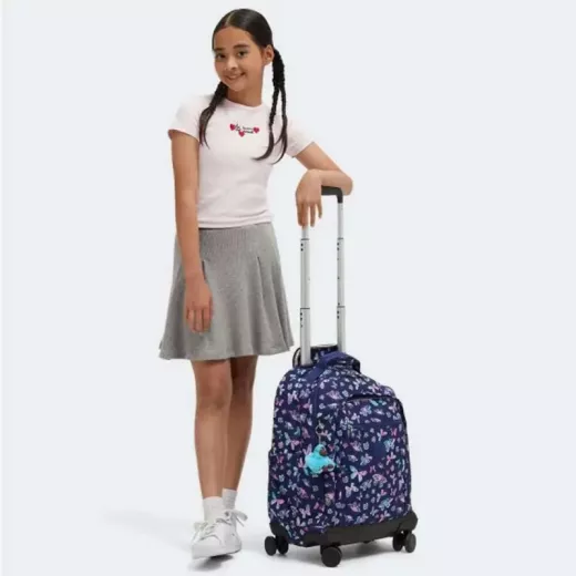 حقيبة ظهر - عربة للأطفال مع حماية للابتوب 15" - ساري فراشة ممتعة I4420-F5K - 48 × 32.5 × 25 سم - 27 لتر - متعددة الألوا من كيبلينج - كيبلينج - Image 8