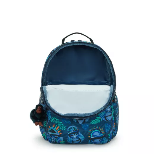 Kipling Seoul Lap Blue Monkey Fun Large Back - Kipling - Image 4