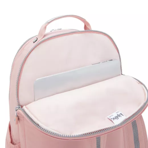 Kipling Seoul Lap Bridal Rose Large Backpack - Kipling - Image 6