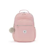 Kipling Seoul Lap Bridal Rose Large Backpack - Kipling