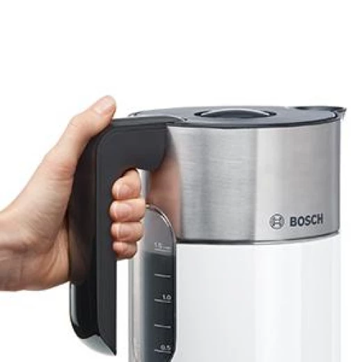 Bosch Wireless Kettle, Automatic Shut-Off, Overheating Protection, Temperature Selection, Keep Warm Function, 1.5 L, 2400 W, Anthracite/White - BOSCH - Image 3