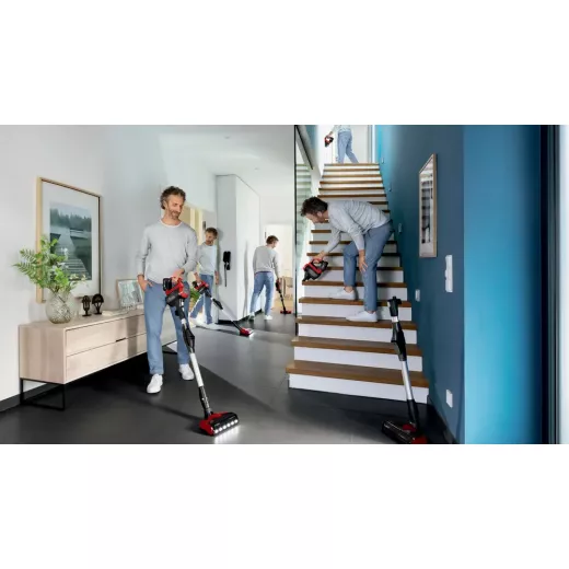 بوش أنليميتد 7 برو أنيمال مكنسة كهربائية لاسلكية متعددة الاستخدامات وخفيفة الوزن مع تقنية الكشف التلقائي، أنبوب مرن، وإكسسوارات للحيوانات الأليفة، بطارية واحدة، وقت تشغيل يصل إلى 40 دقيقة - باللون الأحمر تورنادو من بوش - بوش - Image 10