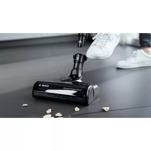 Bosch Unlimited 7 Rechargeable Vacuum Cleaner – Black, TurboSpin Motor, LED Brush, 2 Removable Batteries, 18V Power for ALL System, 10-Year Warranty - BOSCH - Image 19