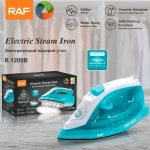 RAF Electric Steam Iron with Ceramic Sole Green - RAF