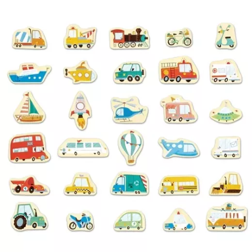 Hape Magnetic Vehicles30 Pieces - Hape - Image 3