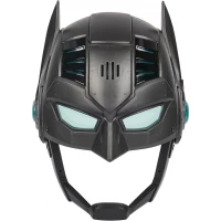 DC Comics, Armor-Up Batman Mask with Visor, 15+ Sounds & Phrases, Lights, Super Hero Costume, Kids Roleplay for Boys and Girls Ages 4+