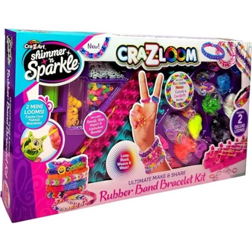 Car-Z-Art Shimmer & Sparkle CraZLoom SNS Deluxe Rubber Band Case Car-Z-Art Shimmer & Sparkle CraZLoom SNS Deluxe Rubber Band Case