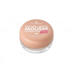 Essence Natural Matte Mousse Foundation 04 Nude Long Lasting Makeup for Oily Skin Flawless Coverage
