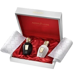 مجموعة عطور زيرجوف أمبر ستار و ستار مسك الفاخرة للجنسين 2 × 50 مل