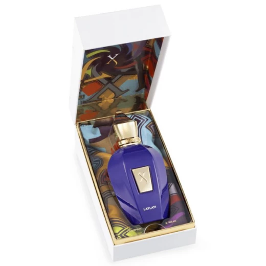 عطر زيرجوف ليلاتي 100 مل مجموعة هدايا عطور للجنسين مع وشاح حريري عطر خشبي عطري - زيرجوف - Image 2
