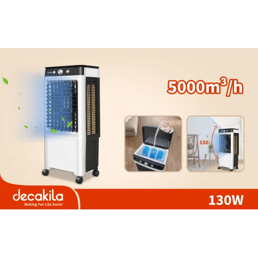 مبرد هواء تبخيري ديكاكيلا بقدرة 5000 متر مكعب/ساعة | 130 وات - ديكاكيلا - Image 3