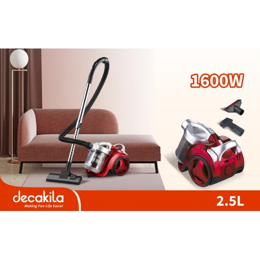 مكنسة كهربائية ديكايلا 1600 وات (CEVC003R) - ديكاكيلا - Image 2
