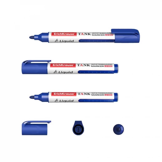 Erichkrause Whiteboard Marker with Liquid Ink LW-600 Blue - ErichKrause - Image 2