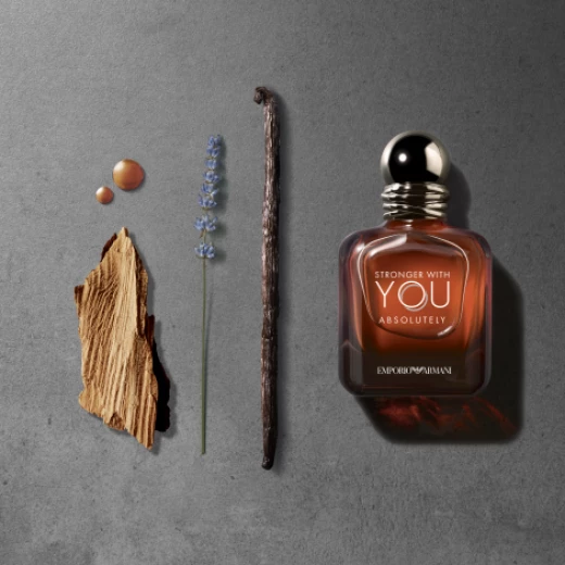 Emporio Armani Stronger With You Absolutely Eau de Parfum for Men 100ml, Long Lasting Spicy Aromatic Fragrance - Emporio Armani - Image 2