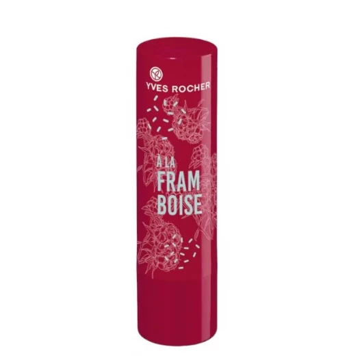 Yves Rocher Raspberry Tinted Lip Balm, 4.8g Yves Rocher Raspberry Tinted Lip Balm, 4.8g