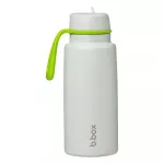 B.box 1l Insulated Flip Top Drink Bottle -Lime Time - B.Box