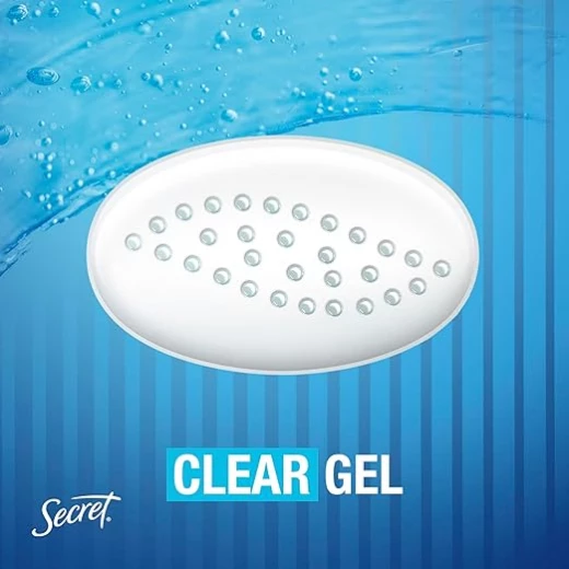 مزيل العرق ومضاد التعرق الجل الشفاف غير المعطر للنساء، 2.6 أونصة - Image 2