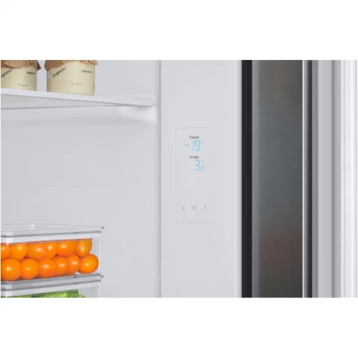 ثلاجة سامسونج جنبًا إلى جنب | RS66A8100S9/LV | 641 لتر | فضي - سامسونج - Image 3