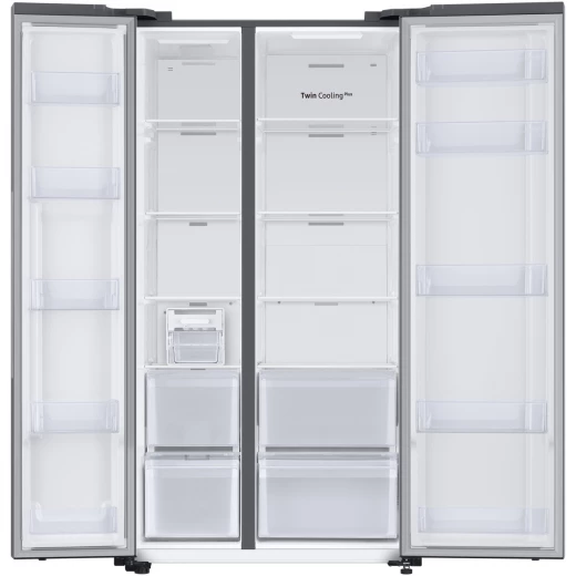 ثلاجة سامسونج جنبًا إلى جنب | RS66A8100S9/LV | 641 لتر | فضي - سامسونج - Image 5