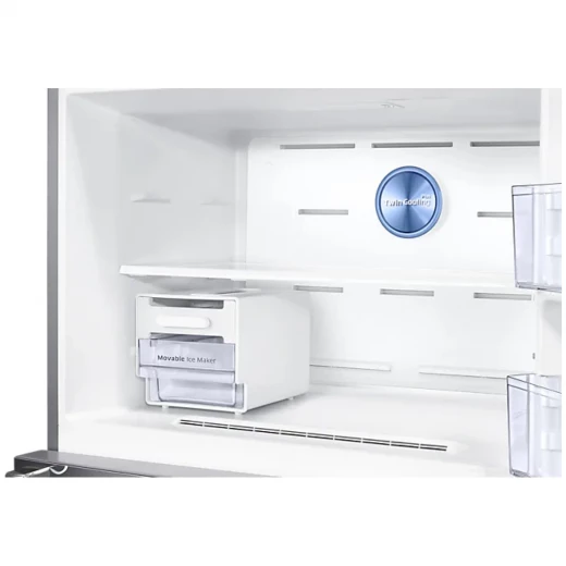 ثلاجة سامسونج ذات الفريزر العلوي | RT58K7000S8/JO | سعة 585 لتر | فضي - سامسونج - Image 3