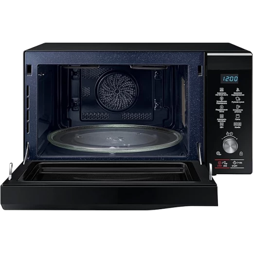 Samsung MC32K7055CK Hotblast Microwave Oven - 32L, Black. Family-Sized Combination Cooking with Rapid Defrost & Versatile Modes for Efficient Meal Prep - Samsung - Image 5