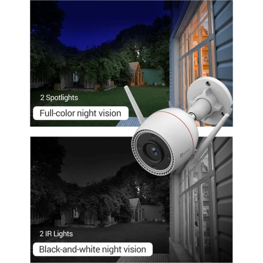Ezviz Outdoor camera CS-H3c-R100-1K3WKFL(2.8mm) EZVIZ - Ezviz - Image 4