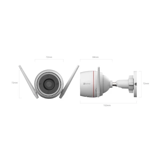 Ezviz Outdoor camera CS-H3c-R100-1K3WKFL(2.8mm) EZVIZ - Ezviz - Image 2
