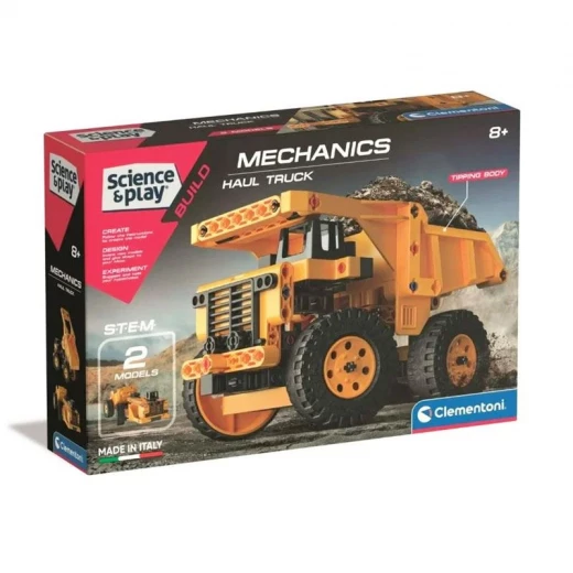 Clementoni Mechanical Laboratory Haul Truck Clementoni Mechanical Laboratory Haul Truck