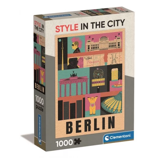 Clementoni Puzzle Style In The City - Berlin - 1000 pieces Clementoni Puzzle Style In The City - Berlin - 1000 pieces