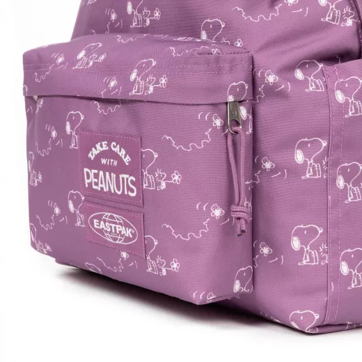 Eastpak Day Pak'R Peanuts Pink Medium backpack with bottle holder and laptop sleeve - Eastpak - Image 3