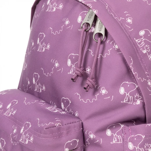 Eastpak Day Pak'R Peanuts Pink Medium backpack with bottle holder and laptop sleeve - Eastpak - Image 6