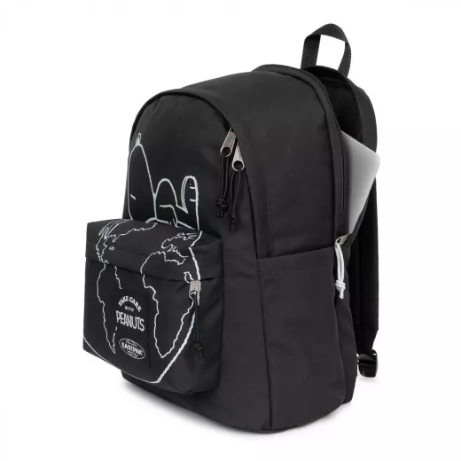 Eastpak Pokémon Day Office Backpack Black – 31L, 44x30x24 cm, Waterproof School Bag with Laptop Compartment  Peanuts - Eastpak - Image 4
