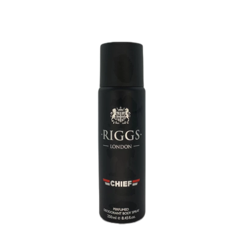 Riggs London Perfumed Deodorant Body Spray 250ml - Chief - Riggs