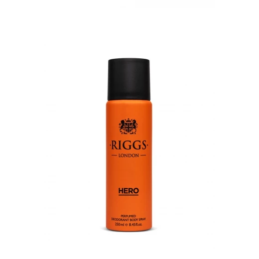 Riggs London Deodorant Body Spray 250ml - Hero Riggs London Deodorant Body Spray 250ml - Hero