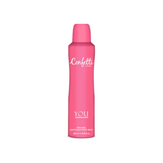 Confetti London You Deodorant 250ml Confetti London You Deodorant 250ml