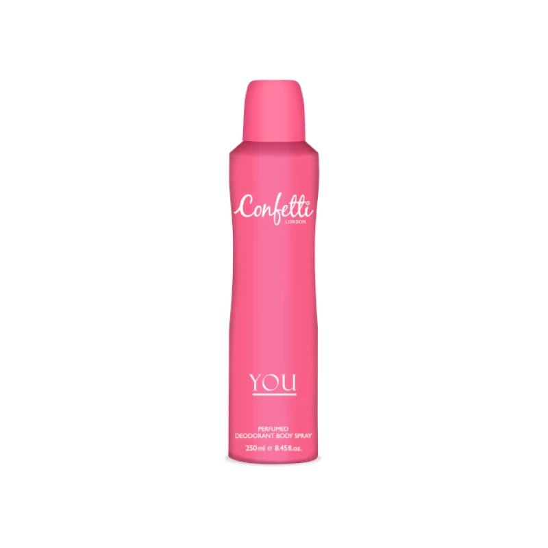 Confetti London You Deodorant 250ml - Confetti
