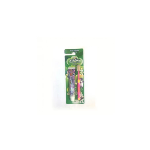 Kodomo Toothbrush Soft And Toothpaste Extra Hadiah Zig Zag Grape Flavour Pink Brush Kodomo Toothbrush Soft And Toothpaste Extra Hadiah Zig Zag Grape Flavour Pink Brush
