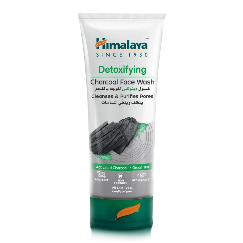 Himalaya Detoxifying Charcoal Face Wash 100ml. - Himalaya