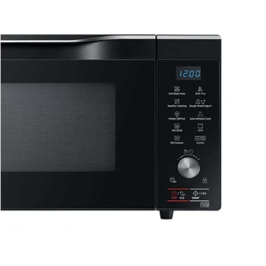 Samsung MC32K7055CK Hotblast Microwave Oven - 32L, Black. Family-Sized Combination Cooking with Rapid Defrost & Versatile Modes for Efficient Meal Prep - Samsung - Image 9