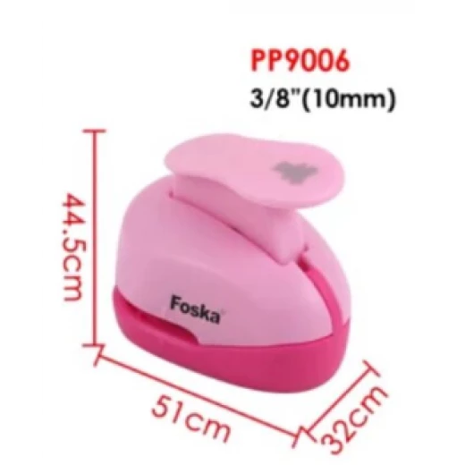 Foska Craft Punch Shapes Assorted 10 mm 1 Pcs - Foska - Image 3