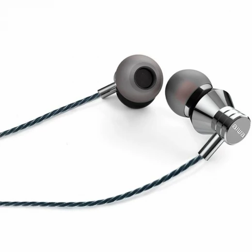 Aiwa In-Ear Headphones with Microphone USB Type-C Silver - Aiwa - Image 3