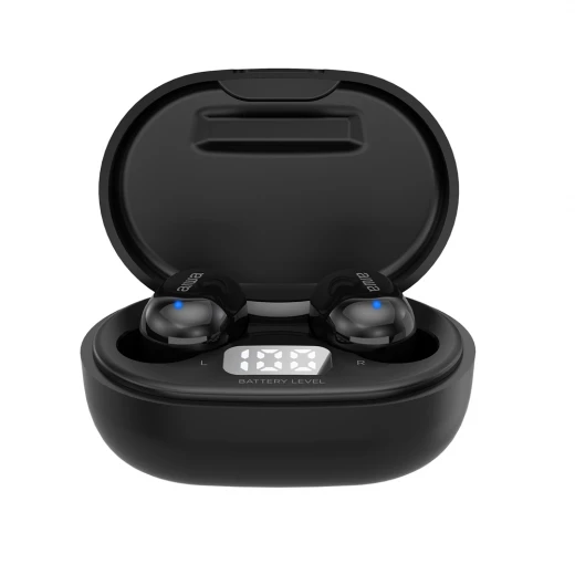 سماعات أذن لاسلكية حقيقية   Ebtw-150Bk باللون الأسود  من أيوا - Image 2