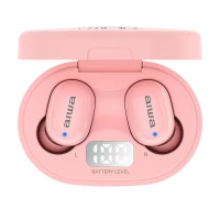 Aiwa Ebtw-150Bk True Wireless Earbuds pink